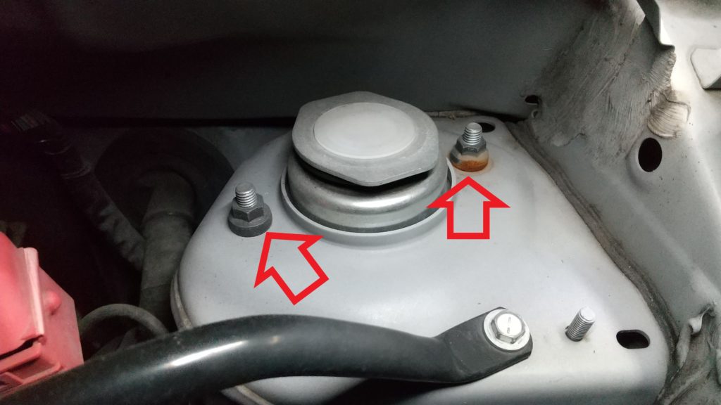 1930010 ミライース　LA300S　25年式　右フロント足廻り　50，165㎞　ABS用 ミライースLA300Sのフロント・リア足回り締め付けトルク紹介